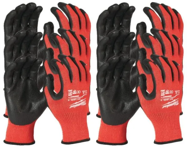 Milwaukee Gloves Cat. 3 XXL/11 | 12 pairs
