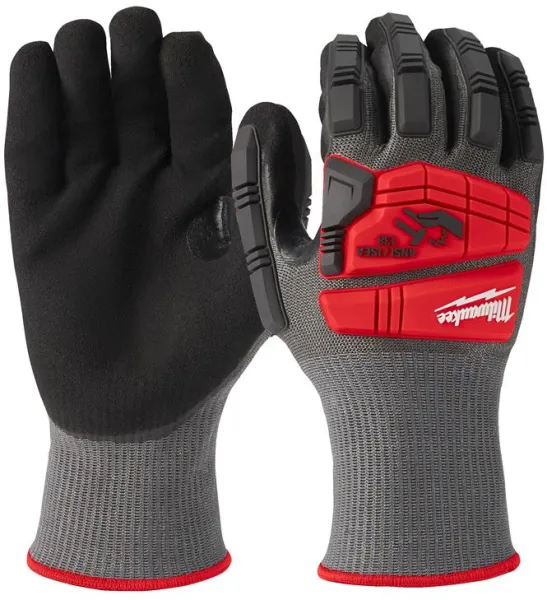 Milwaukee GLOVES IMPACT-RESISTANT CUT 5/E - XXL/11