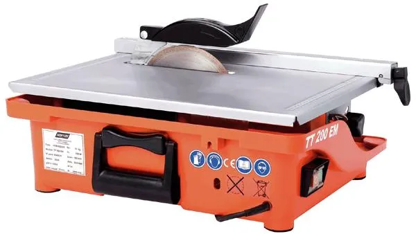 Norton Clipper Tile and Stone Cutting Machine TT 200 EM