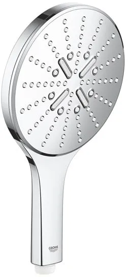 Grohe Rainshower SmartActive 150 hand shower, 3 spray types, chrome