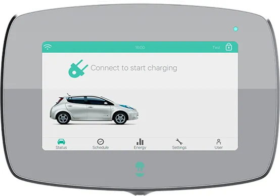 Wallbox Commander 2 charging station with Wi-Fi, 22 kW, 5 metres, Type 2, White