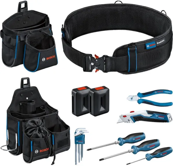 Bosch Tool Belt and Hand Tool Set